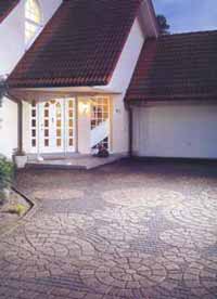 Beispiel für eine Pflasterung